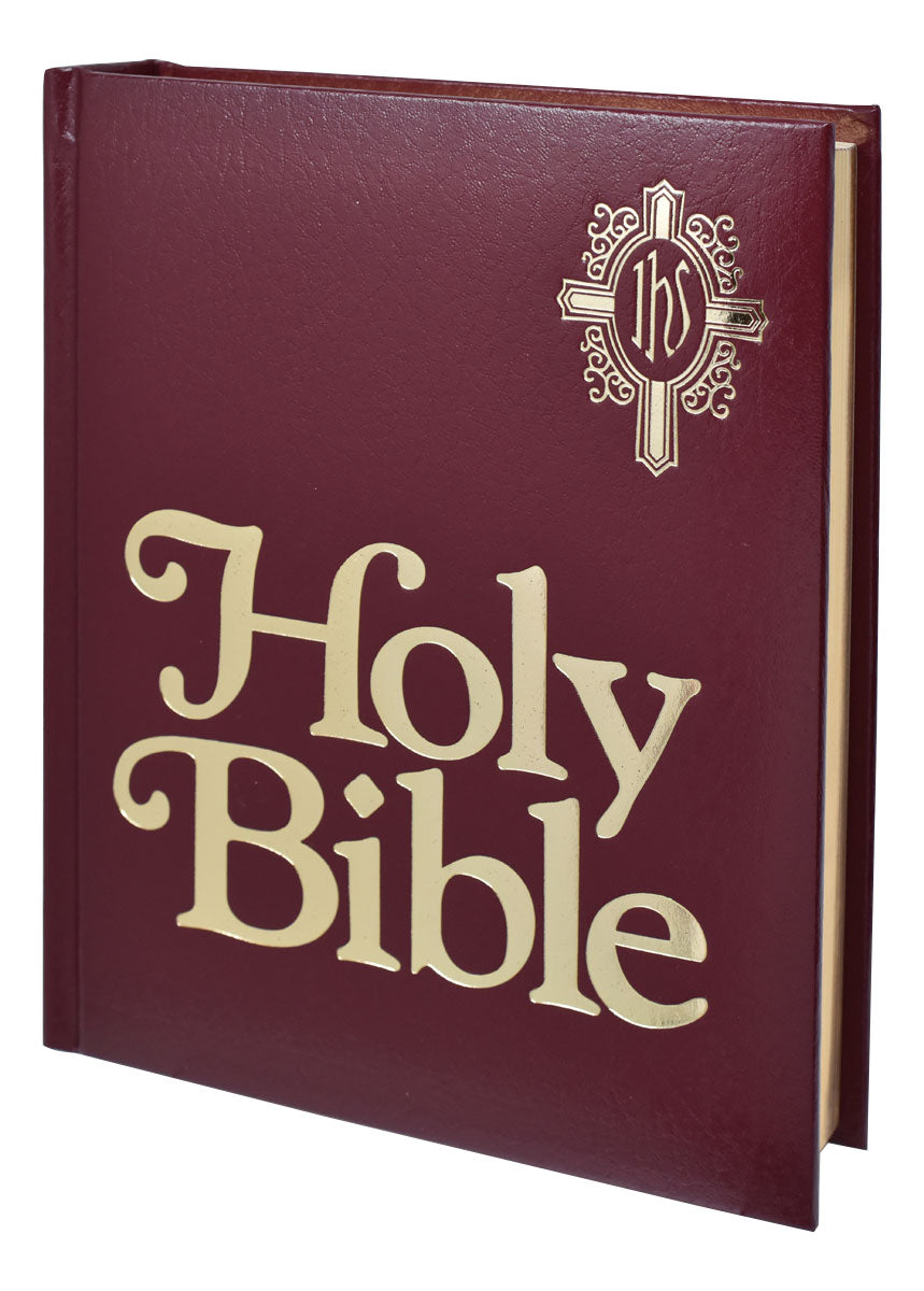 New Catholic Bible Family Edition - Burgandy