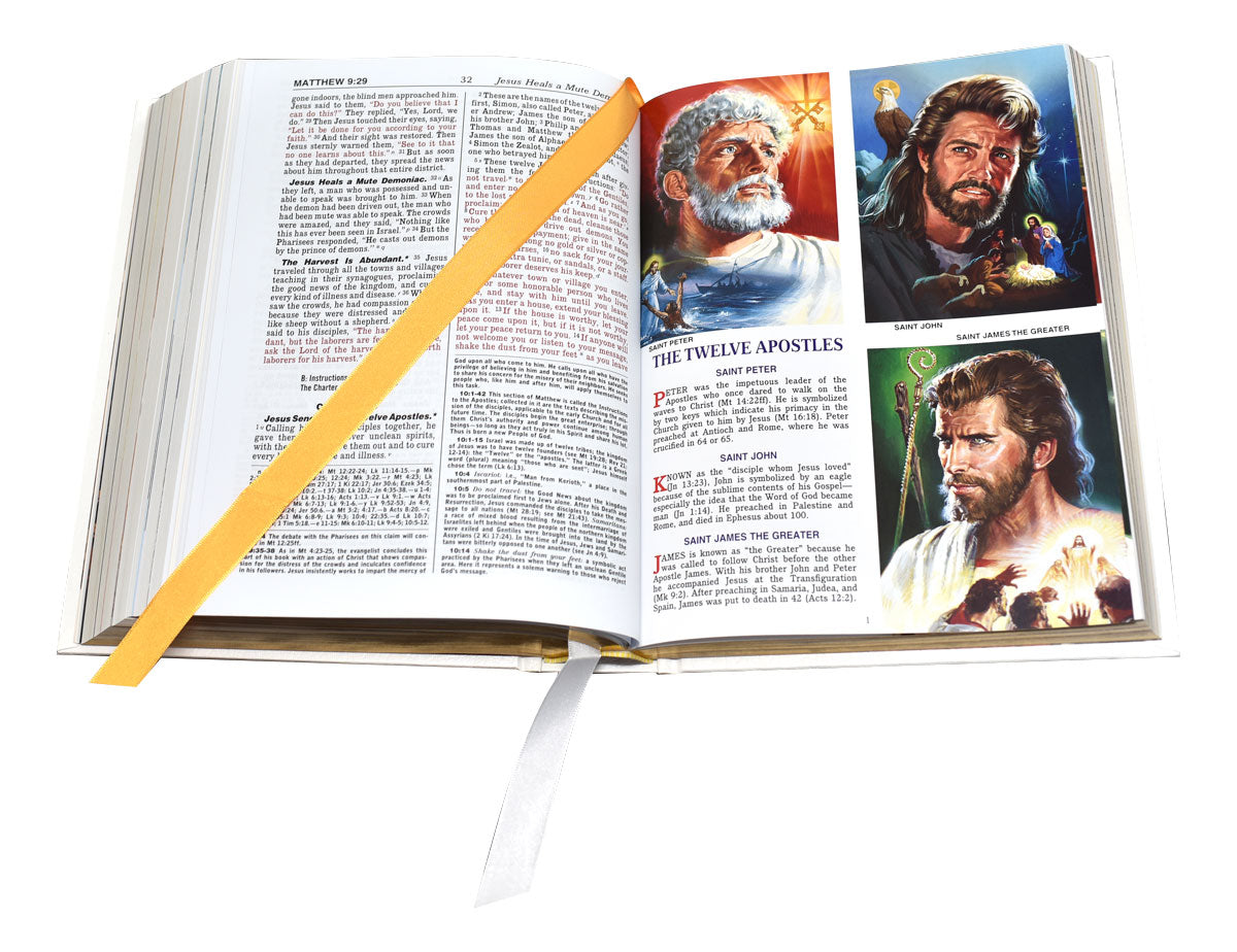 New Catholic Bible Family Edition - Blanco