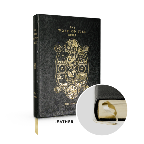 Word on Fire Bible (Volumen 1): Los Evangelios - Cuero