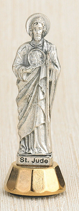 Mini estatua adhesiva de 3 pulgadas de St. Jude