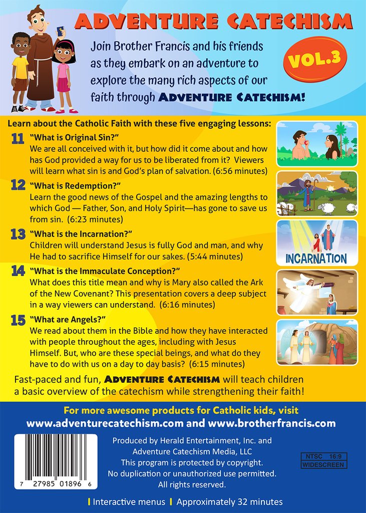 Adventure Catechism Volume 3 [DVD]