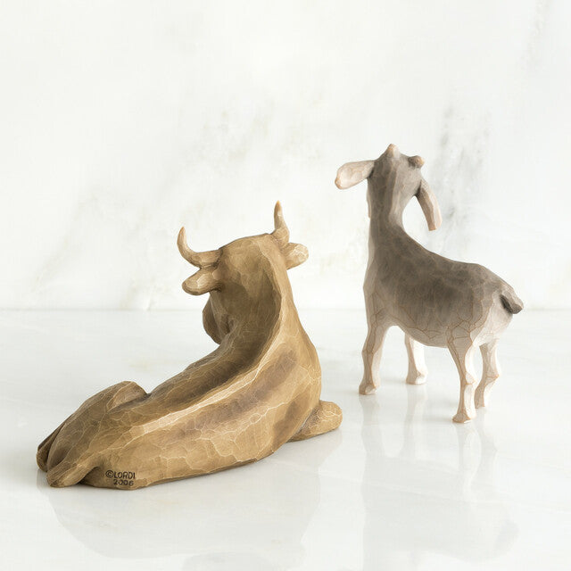 Classic Nativity | Ox And Goat
