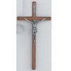 10" BEVELED WALNUT CRUCIFIX