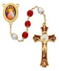 8MM RED/PEARL DIVINE MERCY
