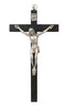 5 inch Black Wood Crucifix