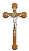 10" Walnut Crucifix with Halo