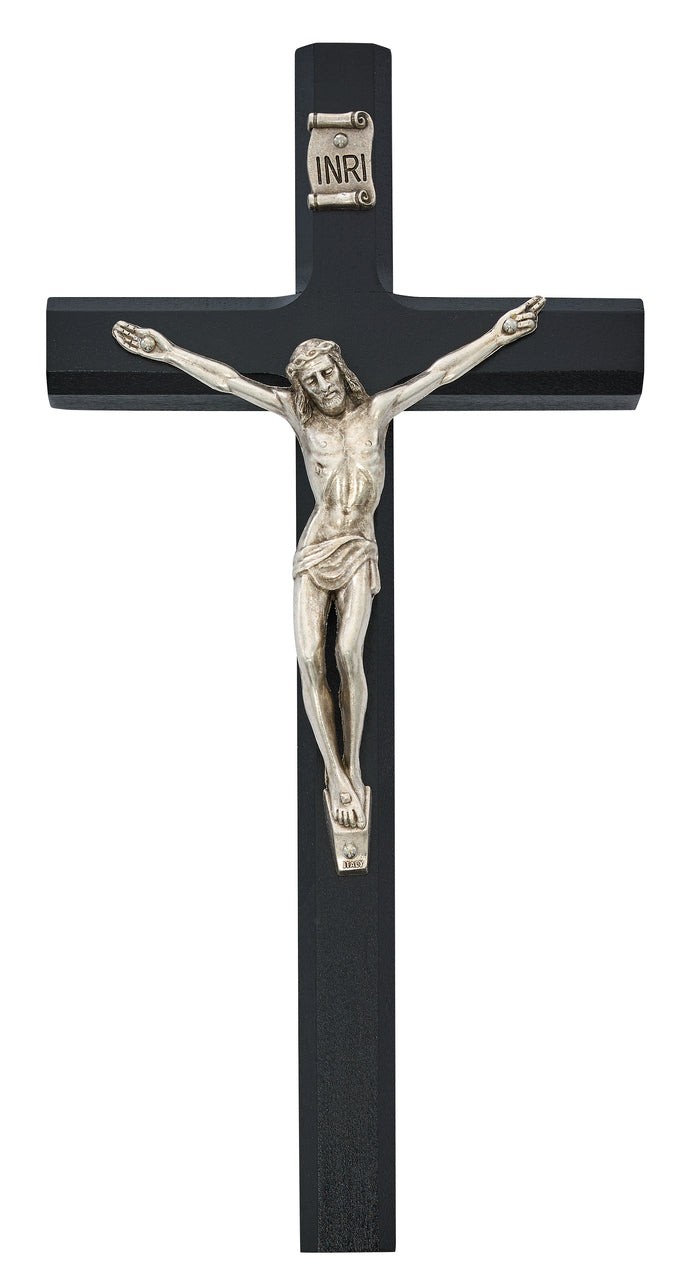 10" Black Crucifix