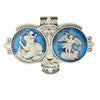 Saints Christopher & Michael Visor Clip