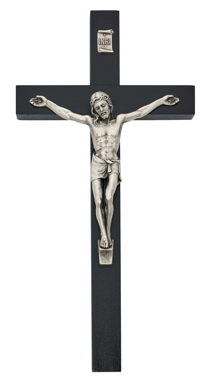 10" Black Crucifix