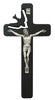 8" Black Holy Spirit Crucifix