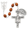 7 Decade Franciscan Wood Rosary