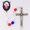 7 mm Red, White and Blue St. Michael Rosary