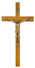 8" Walnut Crucifix