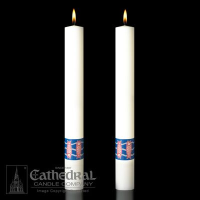 Complementing Altar Candles Benedictine