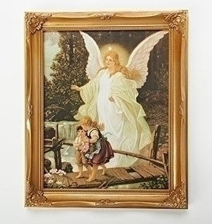 12 Framed Guardian Angel