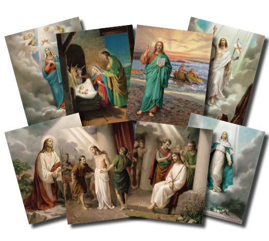 The Mysteries of the Holy Rosary 8x10 Posters