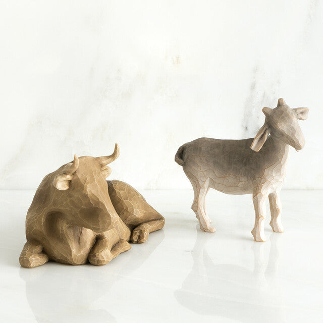 Classic Nativity | Ox And Goat
