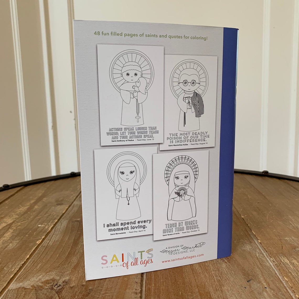 Saints Coloring Book