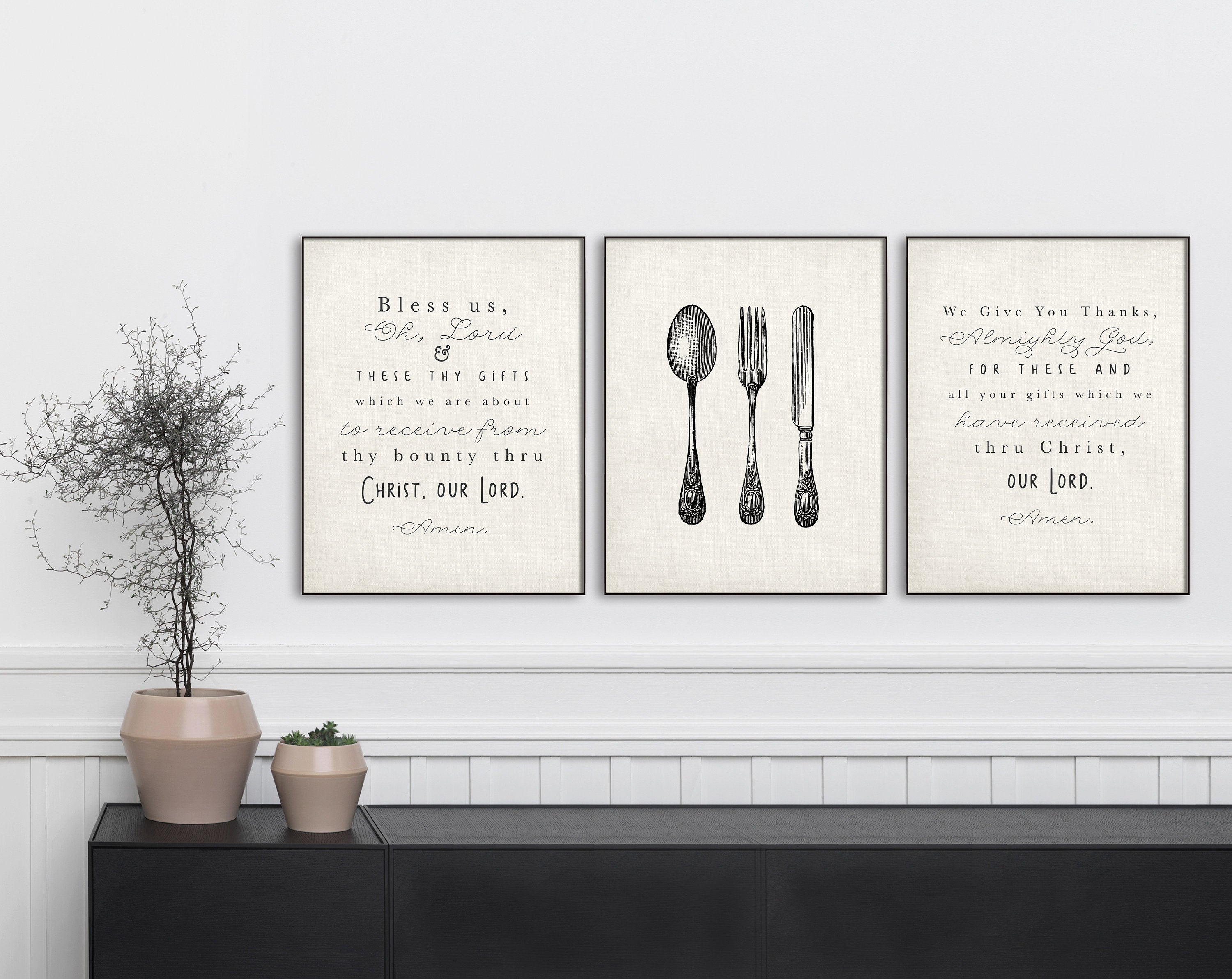 Kitchen Prayer Prints