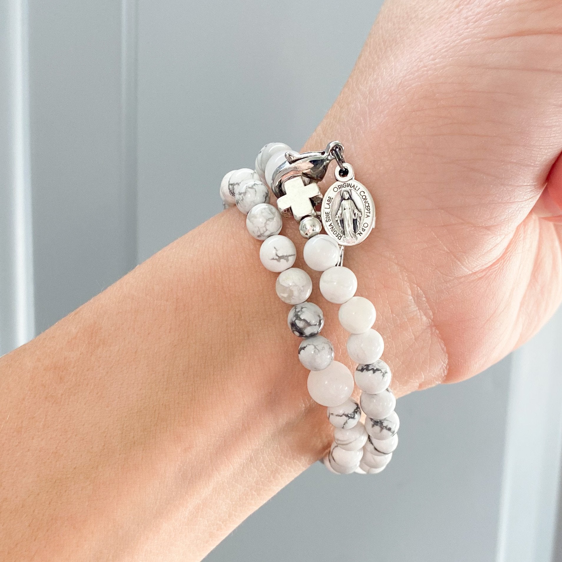 Glory | Stretch & Wrap Rosary Bracelet