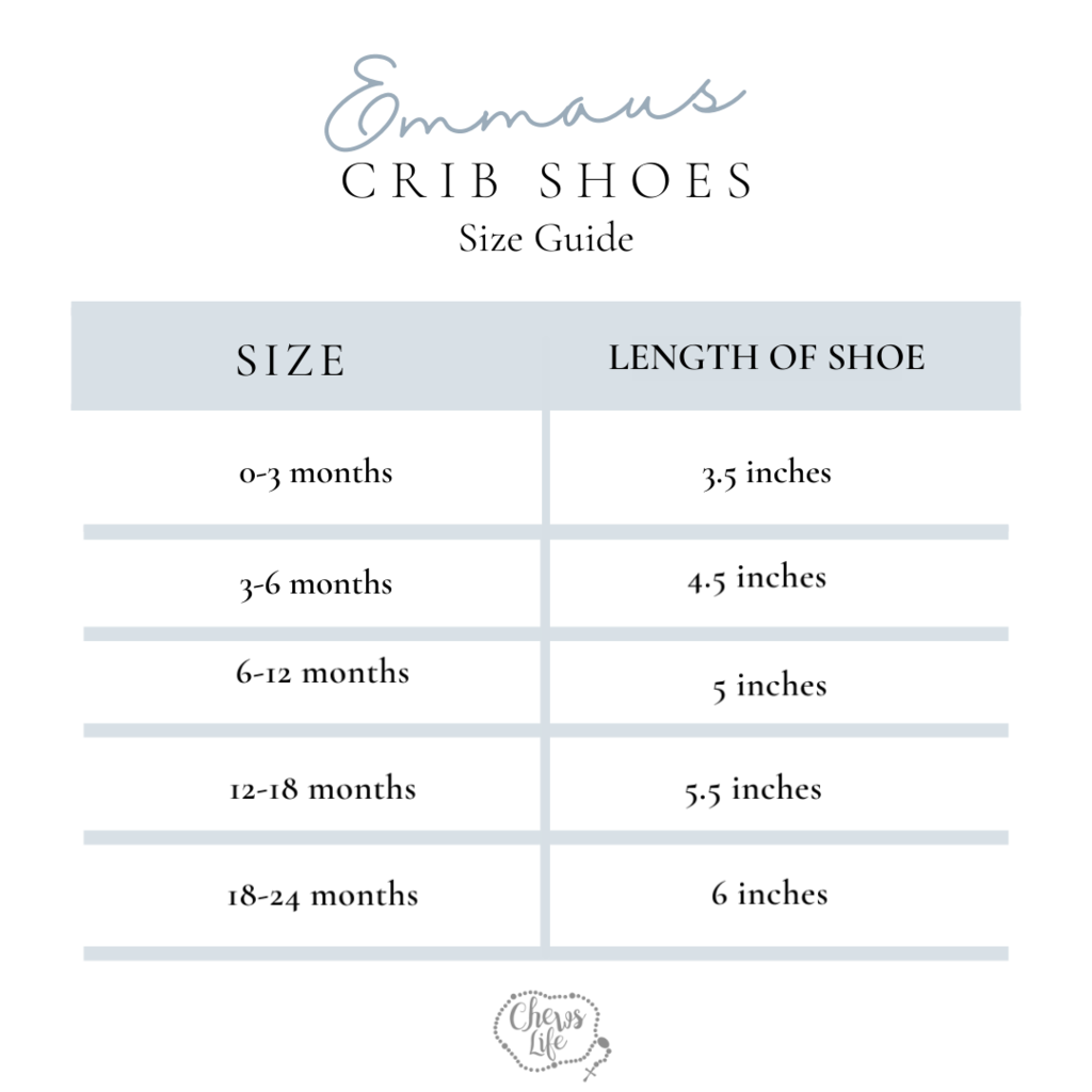 Emmaus Crib Shoes | Baptismal