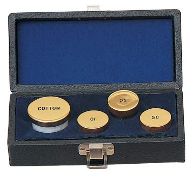 Sacristy Oil and Cotton Set, Stainless Steel
