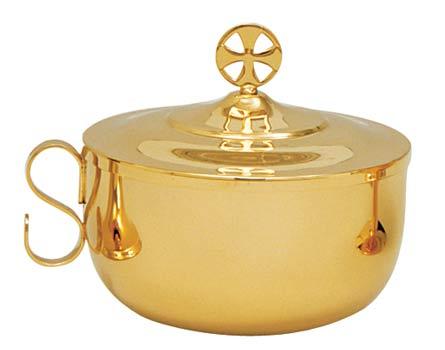Ciborium, 300 Host Capacity, Gold Plated