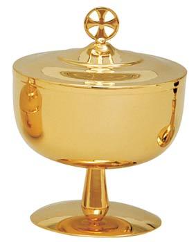 Ciborium, 500 Host Capacity, Gold Plated