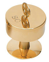 Oil Stock, Bishop's, Gold Plated