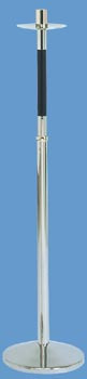 Processional Torch, Stainless Steel with Delrin Shaft Insert