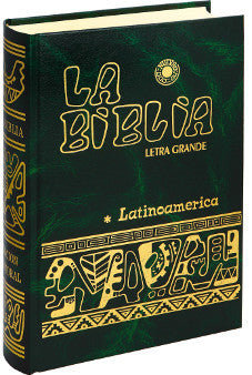 Biblia Latinoamerica, Letra grande, colores, con indices