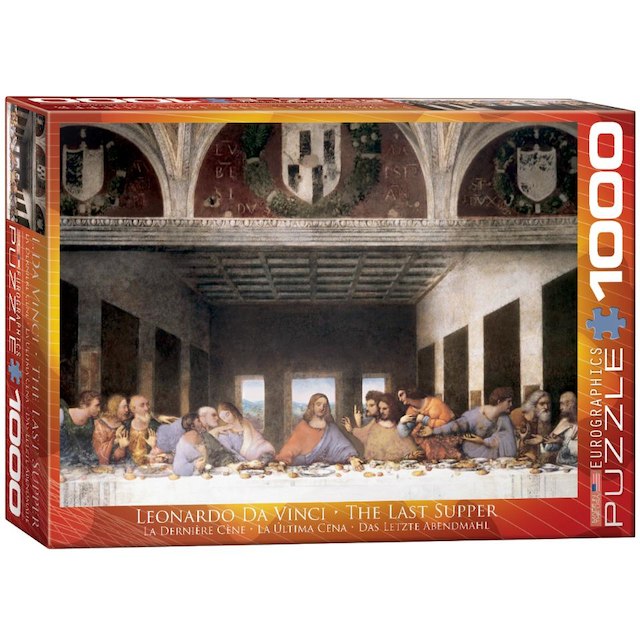 Puzzle-Última Cena (1000 Piezas)