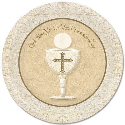 Paper Plate Communion Chalice