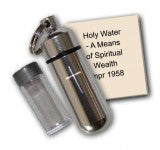 Holy Water Key Chain Bottle
