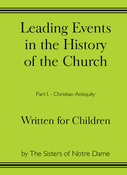 Leading Events in History of Church