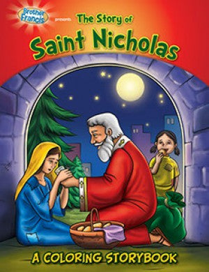 Libro de cuentos para colorear - La historia de San Nicolás