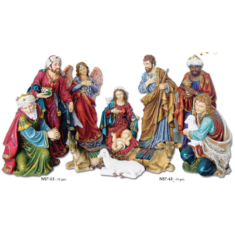 Nativity Set 8" (11 pieces)