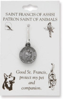 St. Francis Cat Medal
