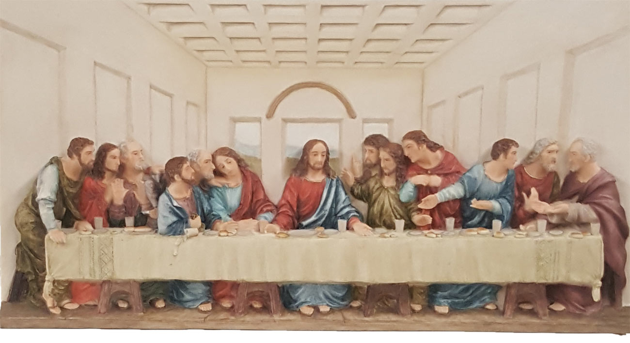 Last Supper Plaque 14x7