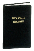 Registro de llamadas por enfermedad