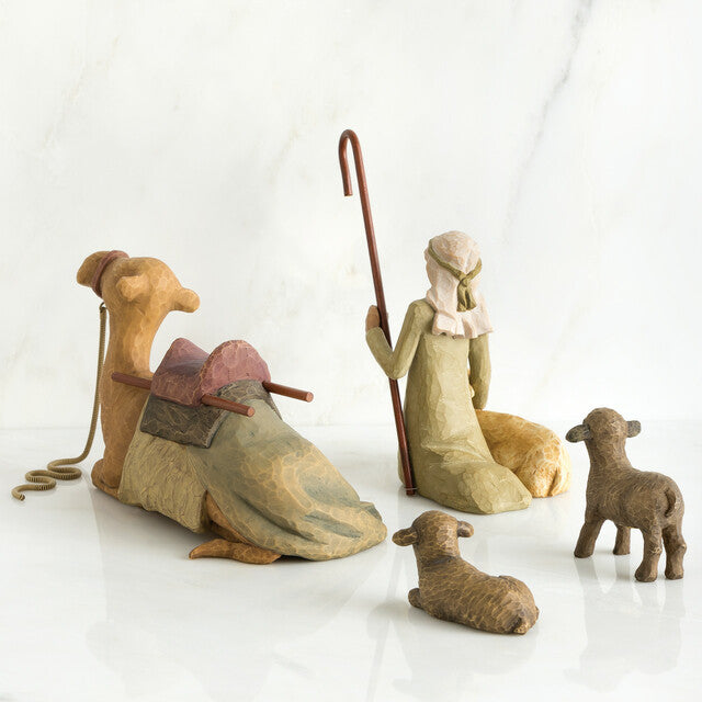 Classic Nativity | Shepherd And Stable Animals