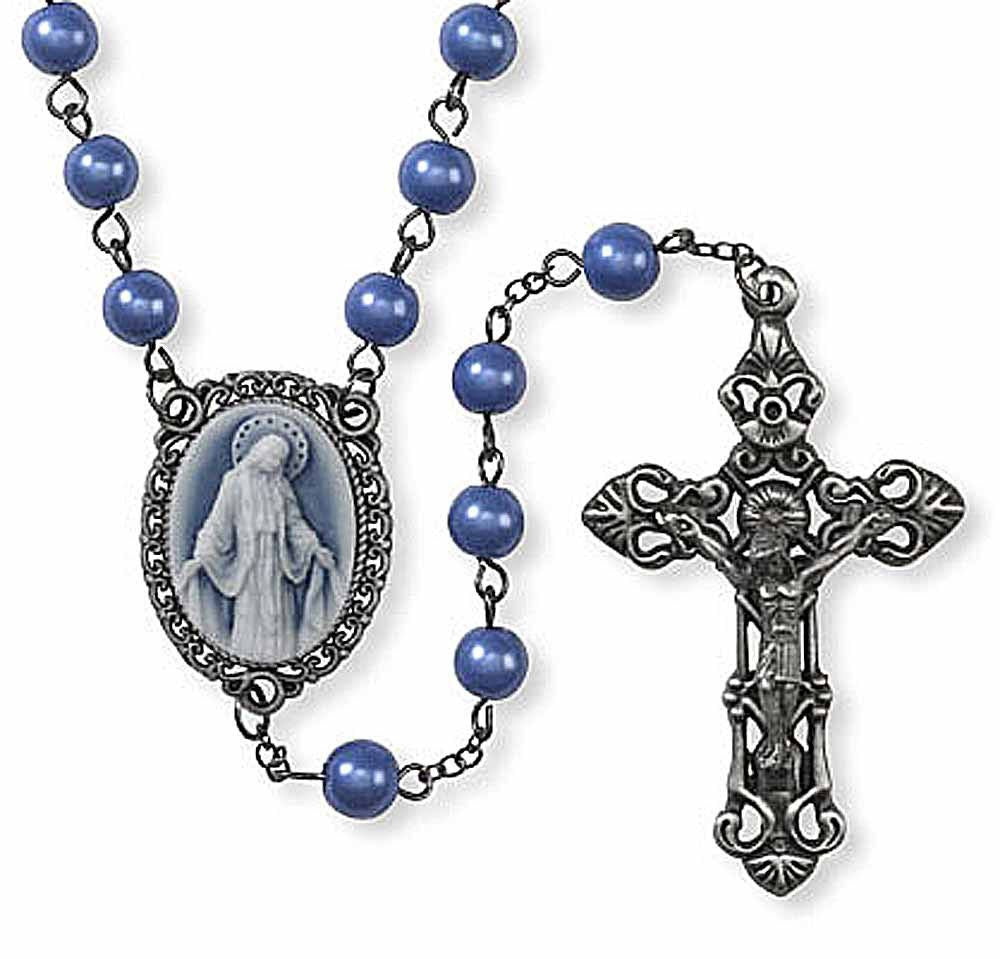 Cameo Rosary Our Lady of Grace