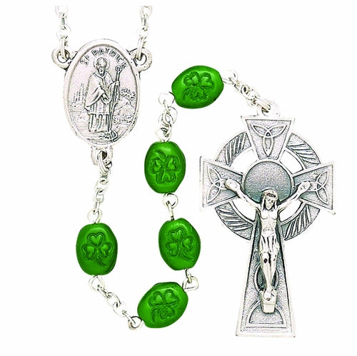 Oval Irish St. Patrick Rosary