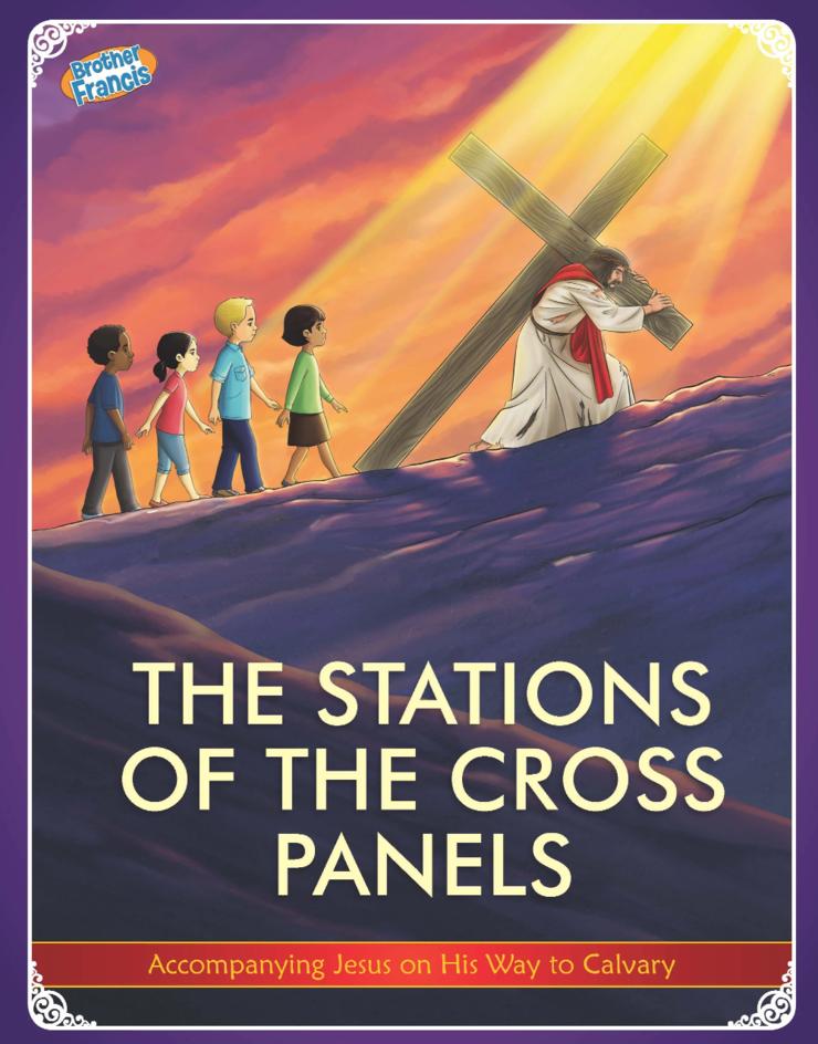 Paneles "Las Estaciones de la Cruz" del Hermano Francisco (Juego de 14)