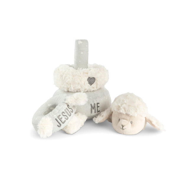 Stackable Plush - Jesus Loves Me Lamb