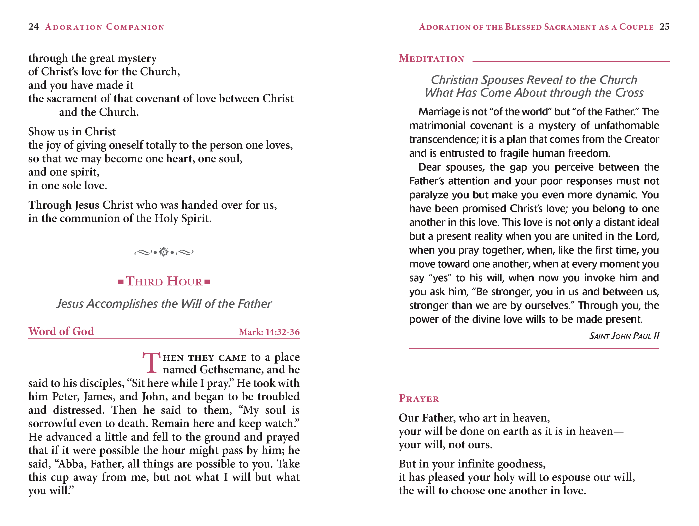 The Magnificat Adoration Companion
