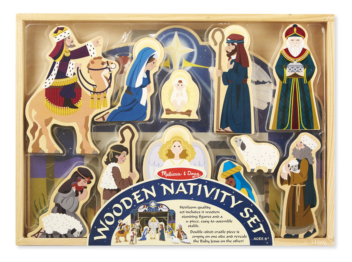Nativity Set Wooden [Melissa and Doug]