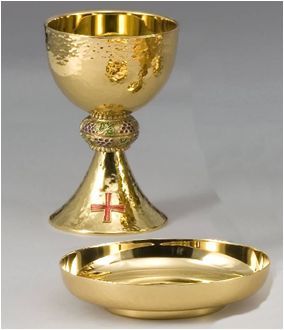 Chalice And Bowl Paten Set