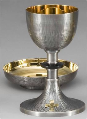 Chalice And Bowl Paten Set